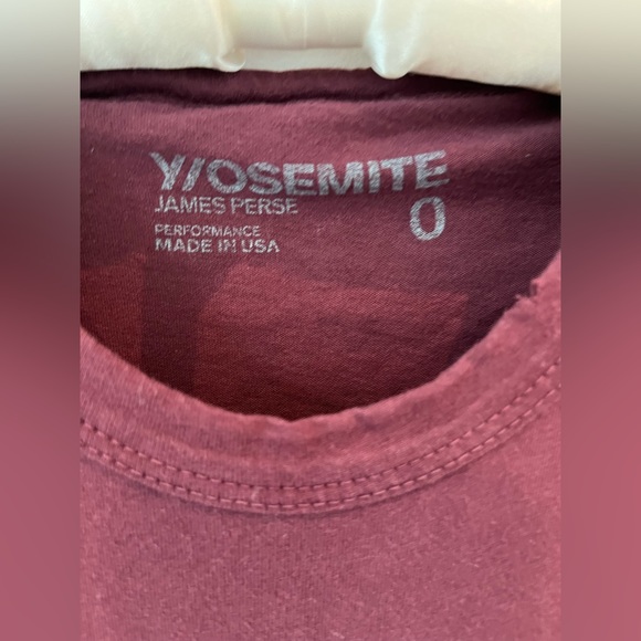 Mens James perse Yosemite tee shirt - Picture 3 of 4